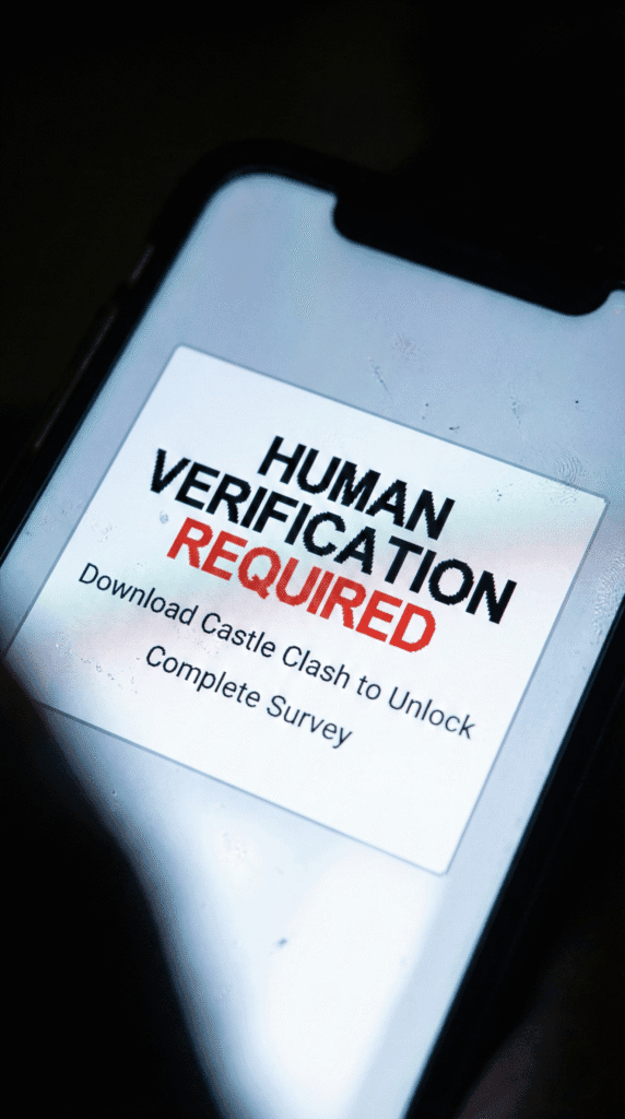 Fake Human Verification popup on iPhone claiming to be Zolaxis Patcher.